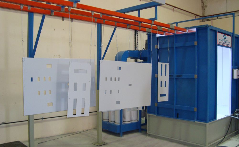 Semi Automatic Powder Coating System-1